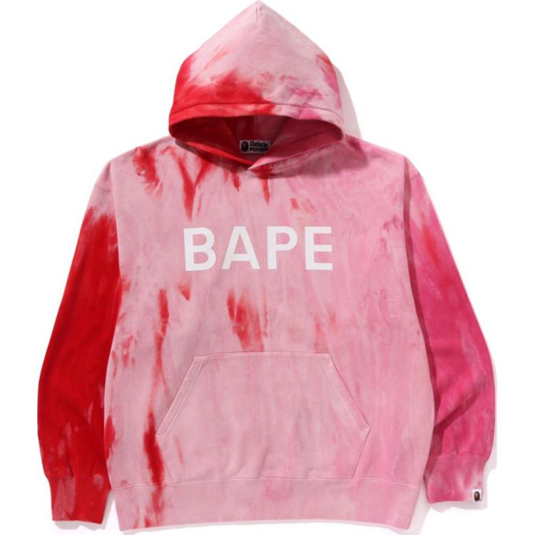 Мужское худи A BATHING APE Tie-Dye Print (разноцветное) — фото 5
