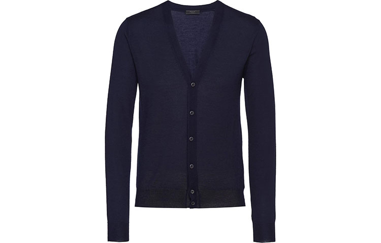 PRADA FW21 Knitwear Men's Dark Blue