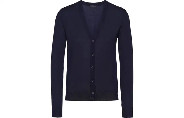 PRADA FW21 Knitwear Men's Dark Blue