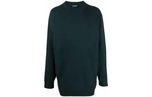 Balenciaga Cashmere V Neck Oversized Top