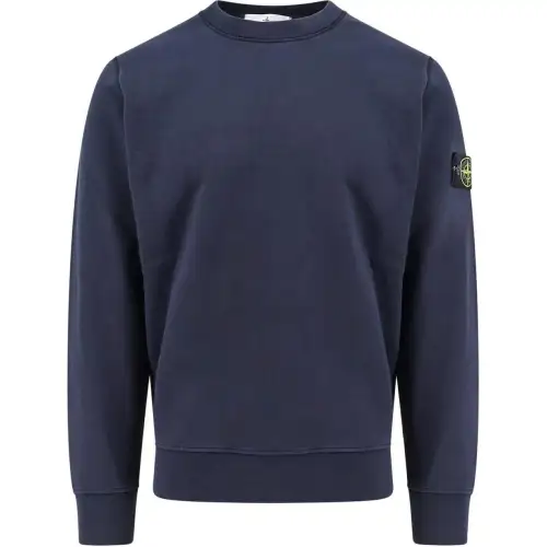 STONE ISLAND Compass Patch Crewneck Sweatshirt