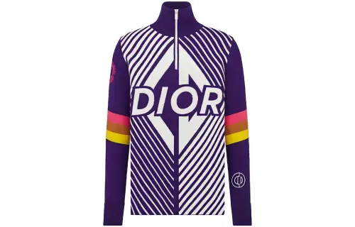 DIOR Sweaters Men's Fuchsia Turtleneck Moderate Other