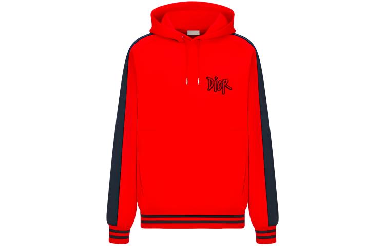 DIOR And Shawn Oversized Hooded Sweatshirt
