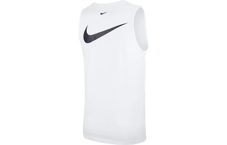 Nike Tank Tops Men's White Crew Neck Moderate Other