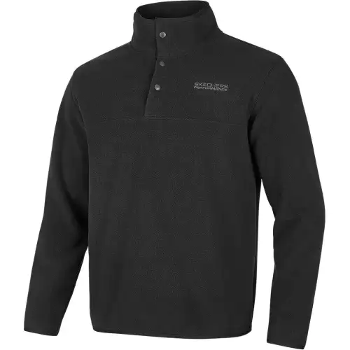 Skechers Basic Sports Collection Sweatshirt Men's Carbon Black