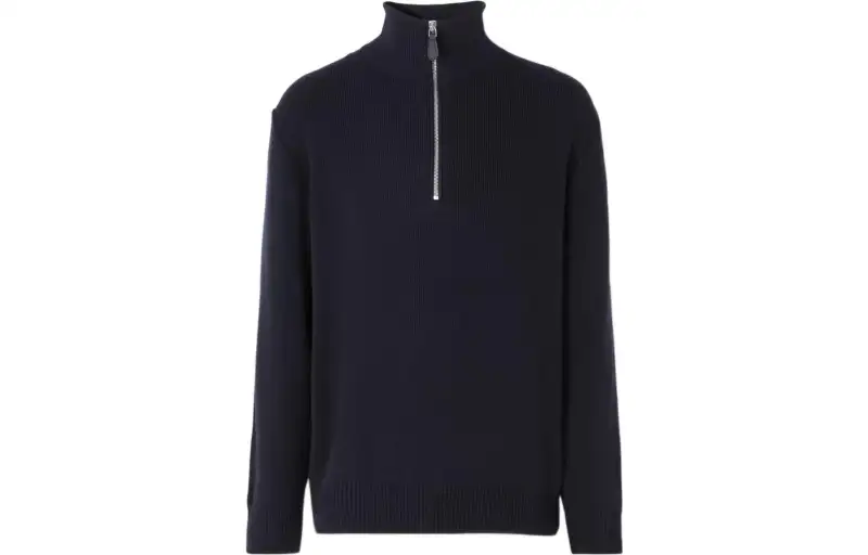 Burberry FW22 Knitwear Men's Dark Charcoal Blue