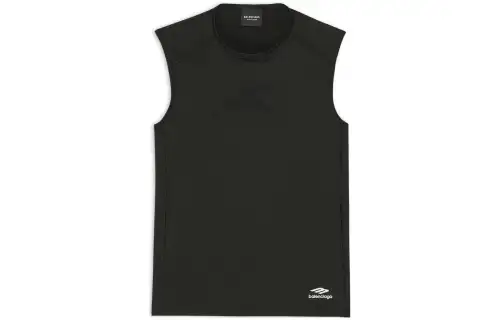 Balenciaga FW22 Tank Top Regular Fit Men's Black