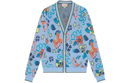 GUCCI SS22 Sweater Men's Multicolor