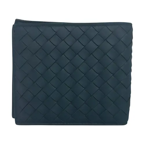 Bottega Veneta Cow Leather Card Holder, Wallet Men's Green