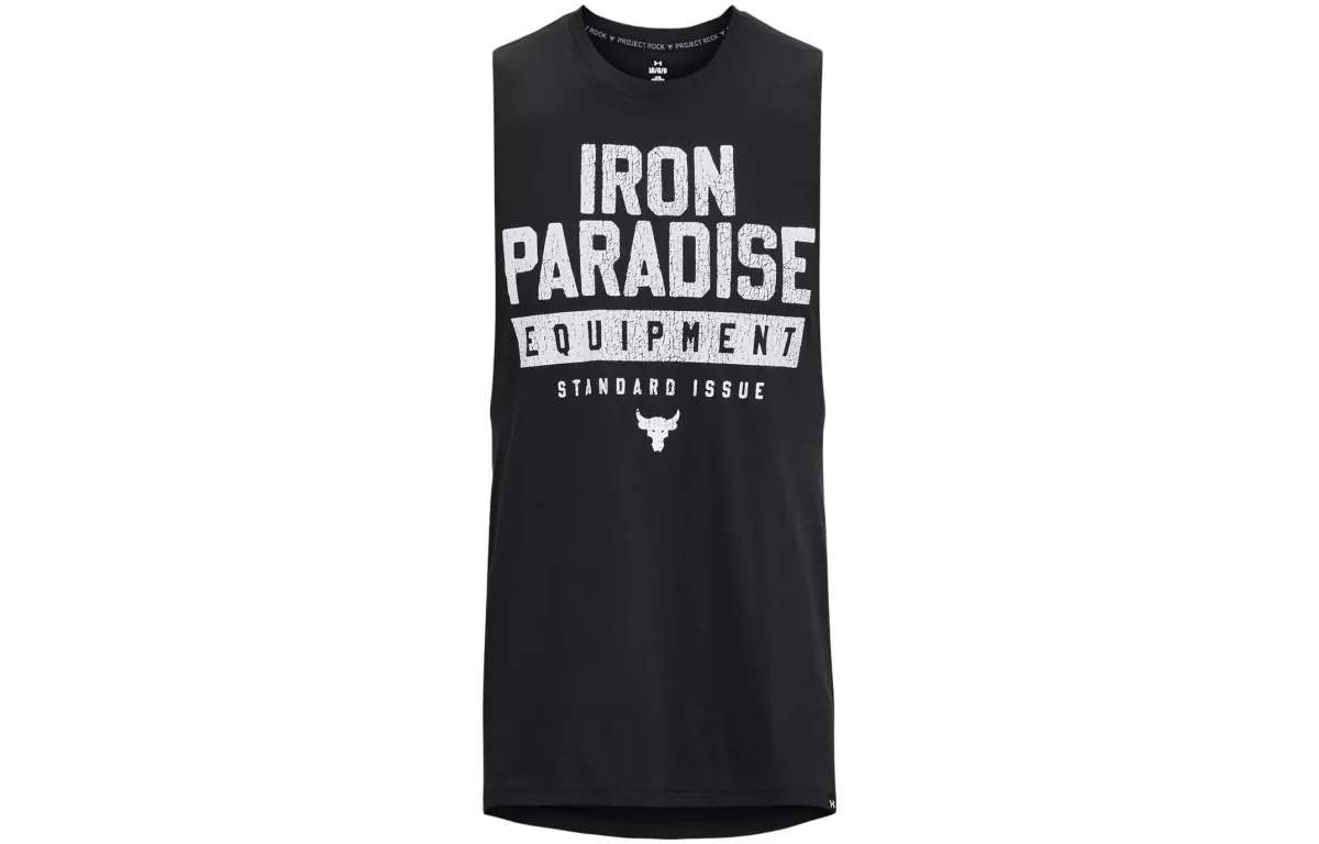 Under Armour Project Rock Tank Top Men's Black