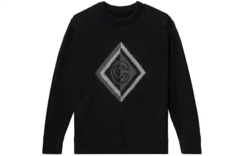 Converse X CONCEPTS Sweaters Men's Black Crew Neck Moderate Base Layer