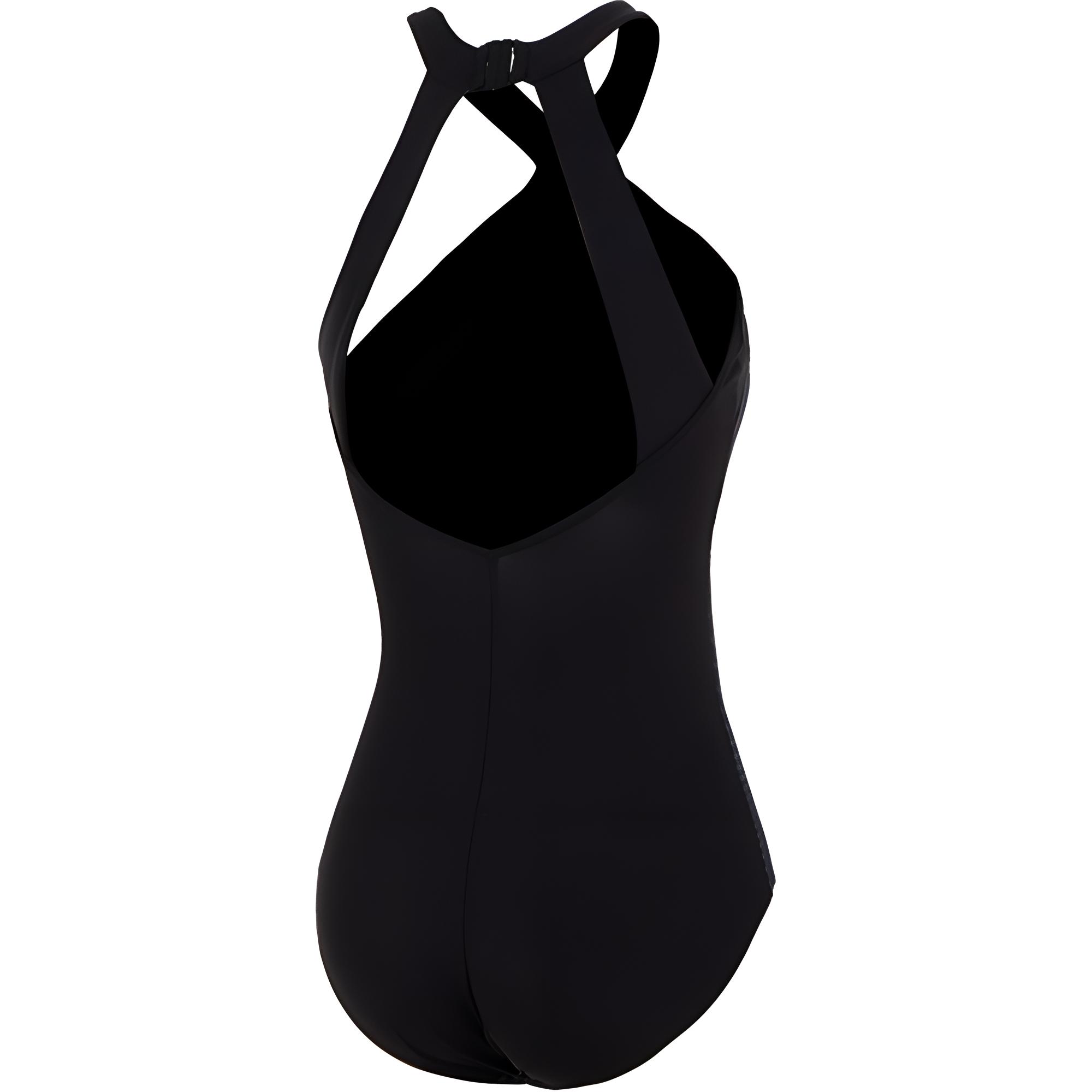 Speedo One piece Swimsuit Women’s Black Green