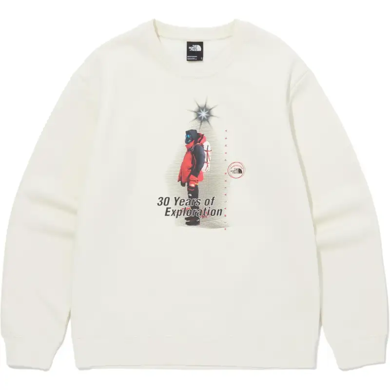 THE NORTH FACE Sweatshirt Men's Ecru