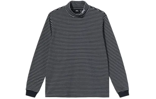 Stussy Striped Turtleneck Long Sleeve Jersey