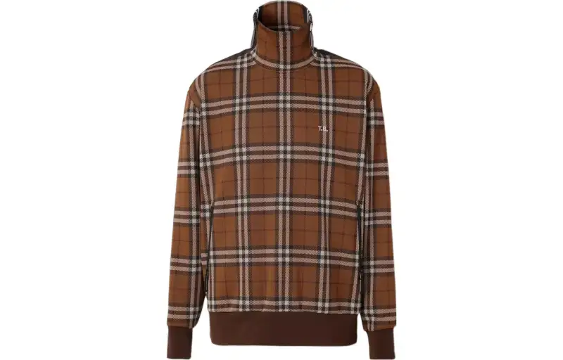 Burberry Sweaters Men's Brown Turtleneck Moderate
