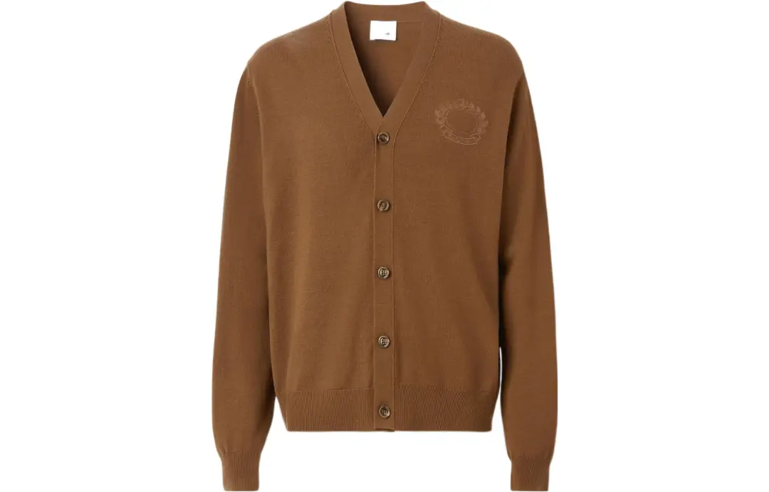 Burberry FW22 Sweater Men's Dark Brown