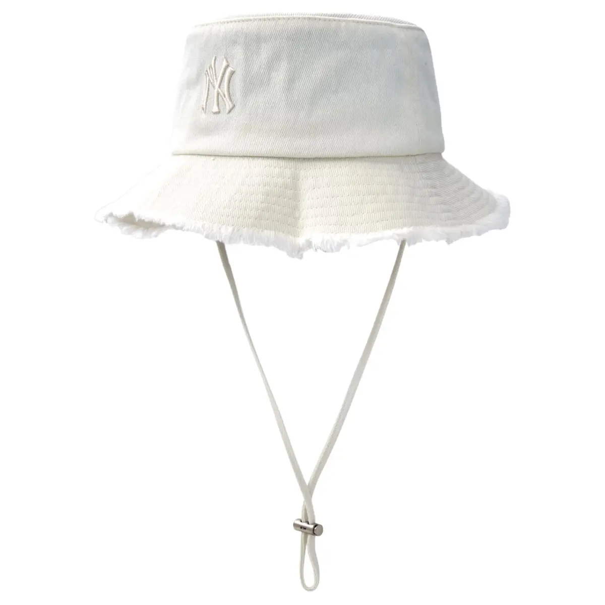 MLB Cotton Bucket Hats Unisex White