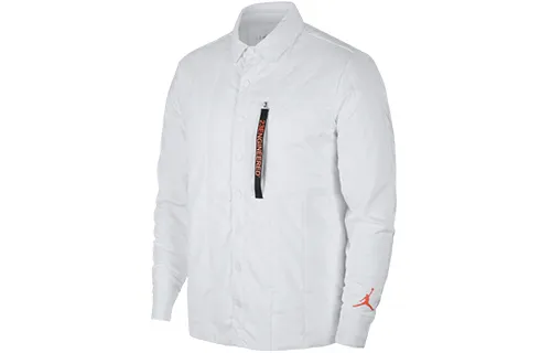 Jordan 23 Engineered Quilted Lapel Jacket Men's White