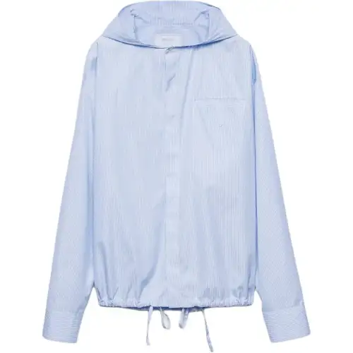 PRADA Shirts Men's Blue Moderate
