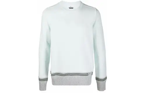 STONE ISLAND Sweaters Unisex Blue Crew Neck Moderate Straight Fit