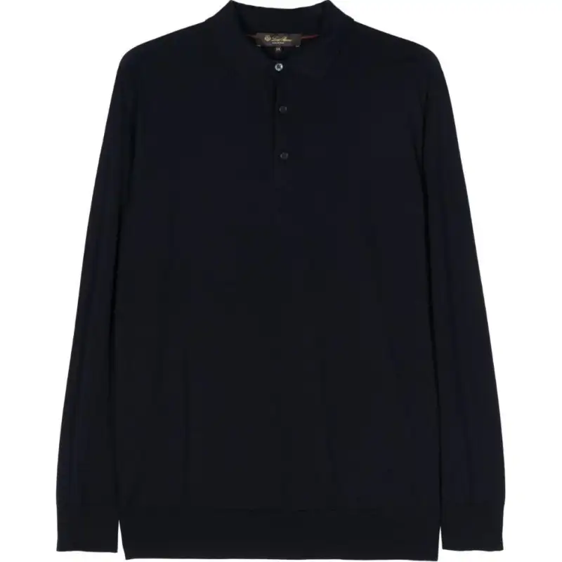 Loro Piana Fine knit Polo Shirt
