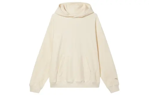 ANTA Sweatshirts Men's Beige Hooded Moderate Regular