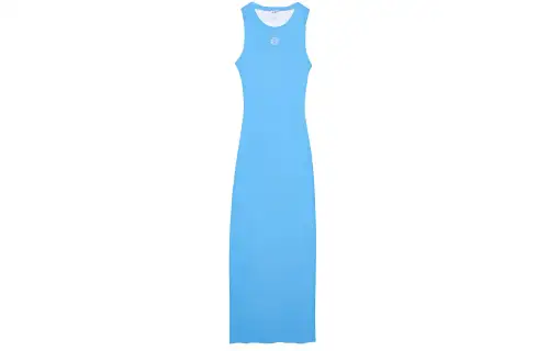 LOEWE Anagram Tank Dress 'Medium Turquoise'