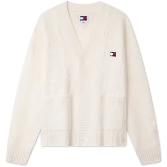 Tommy Hilfiger Sweaters Unisex V Neck Moderate Cardigan