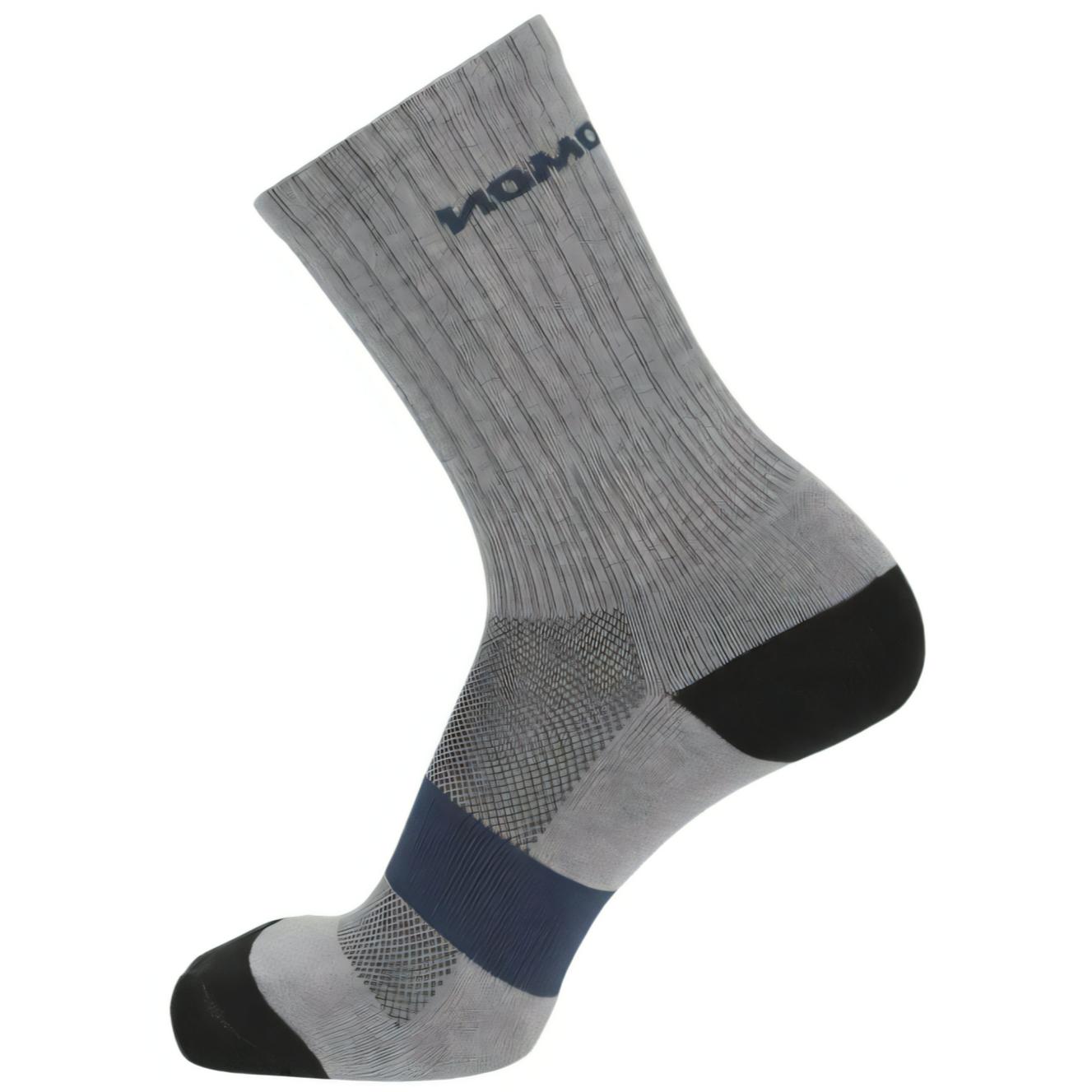 SALOMON Evasion CREW Knee High Socks Unisex 2 Pack Blue