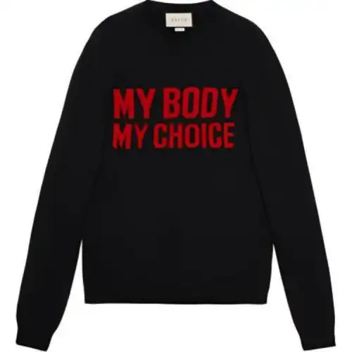 GUCCI Sweaters Unisex Black Crew Neck Moderate Other