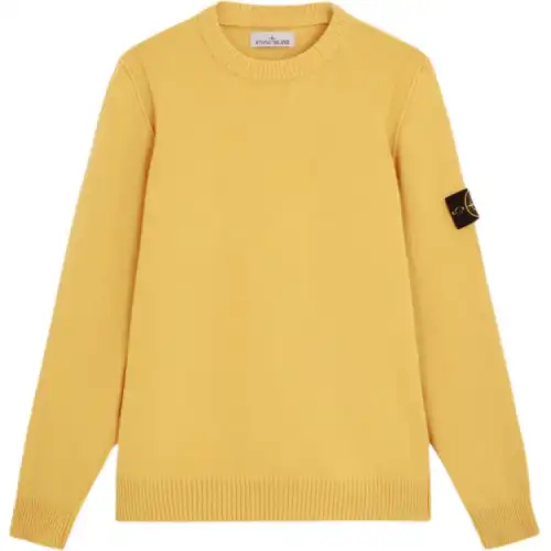 STONE ISLAND Logo Patch Crewneck Jumper