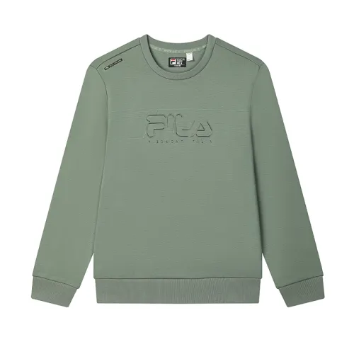 FILA Sweatshirt Men's Dark Gray Green