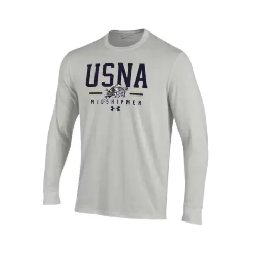 Under Armour Performance CottonCollegiate T Shirt Men's Gray