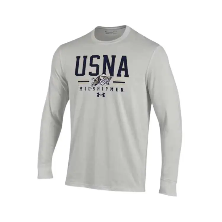 Under Armour Performance CottonCollegiate T Shirt Men's Gray