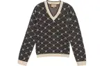 GUCCI Slim Fit Patterned Sweater