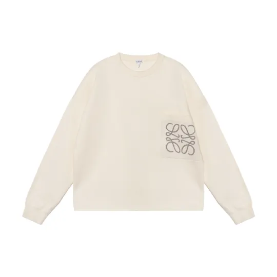 LOEWE Anagram Pocket Cotton And Viscose Sweater