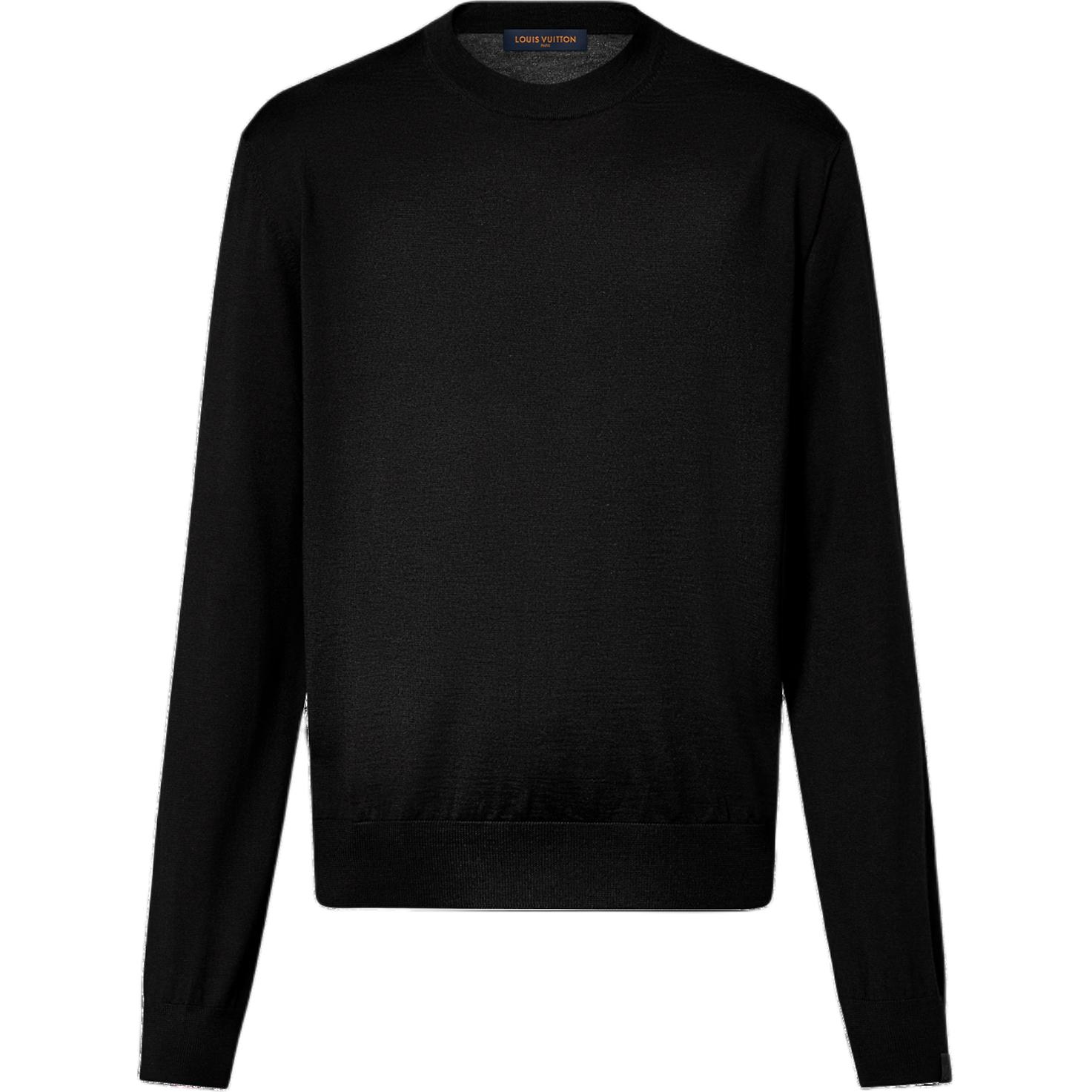 LOUIS VUITTON Silk And Cashmere Blend Crewneck