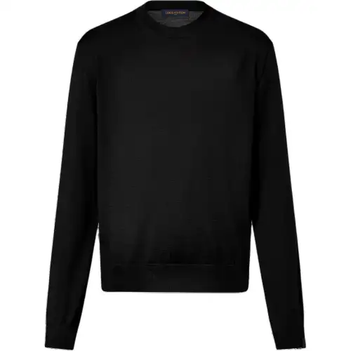 LOUIS VUITTON Silk And Cashmere Blend Crewneck