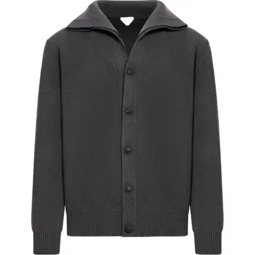 Bottega Veneta Long Sleeved Knitted Cardigan