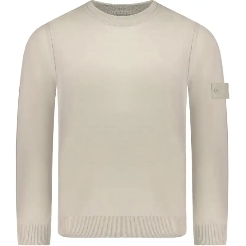 STONE ISLAND Logo Patch Crewneck Jumper