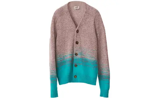 HERMES SS22 Knitwear Men's Gray Pink