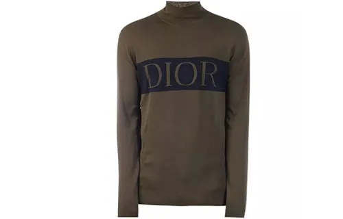 DIOR Quarterly New Products Cashmere Sweaters Men's Jasper Crew Neck Moderate
