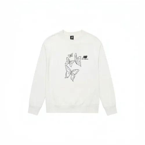 New Balance Sweatshirt Unisex White