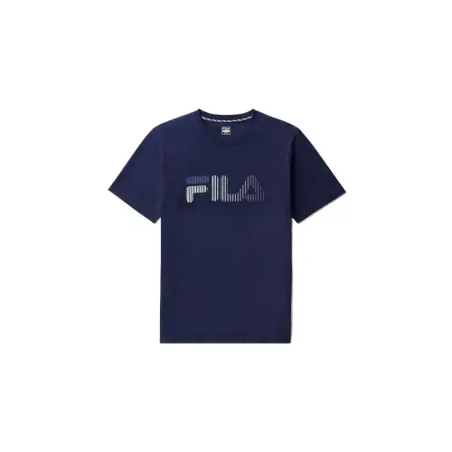 FILA Graphic Tee T Shirt Men's Dark Blue