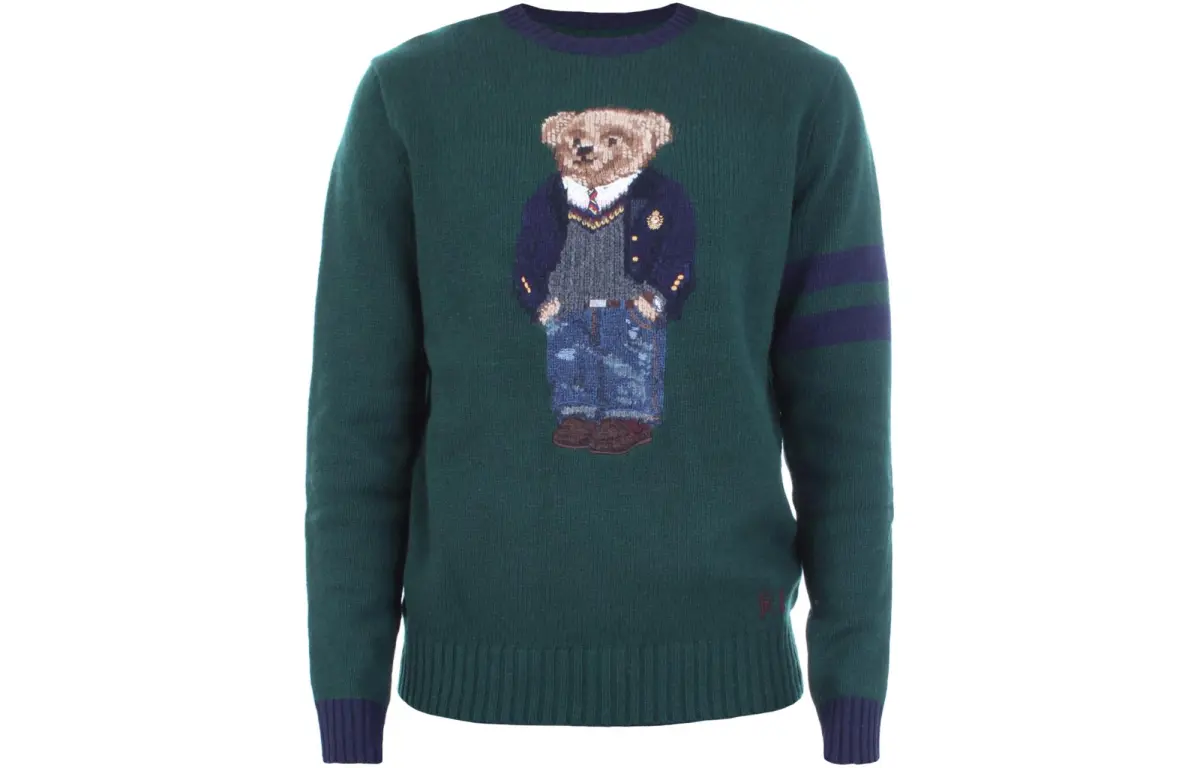 Polo Ralph Lauren Polo Bear Sweater Standard Men's Green Multicolor