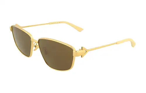 Bottega Veneta Sunglasses Women's Gold