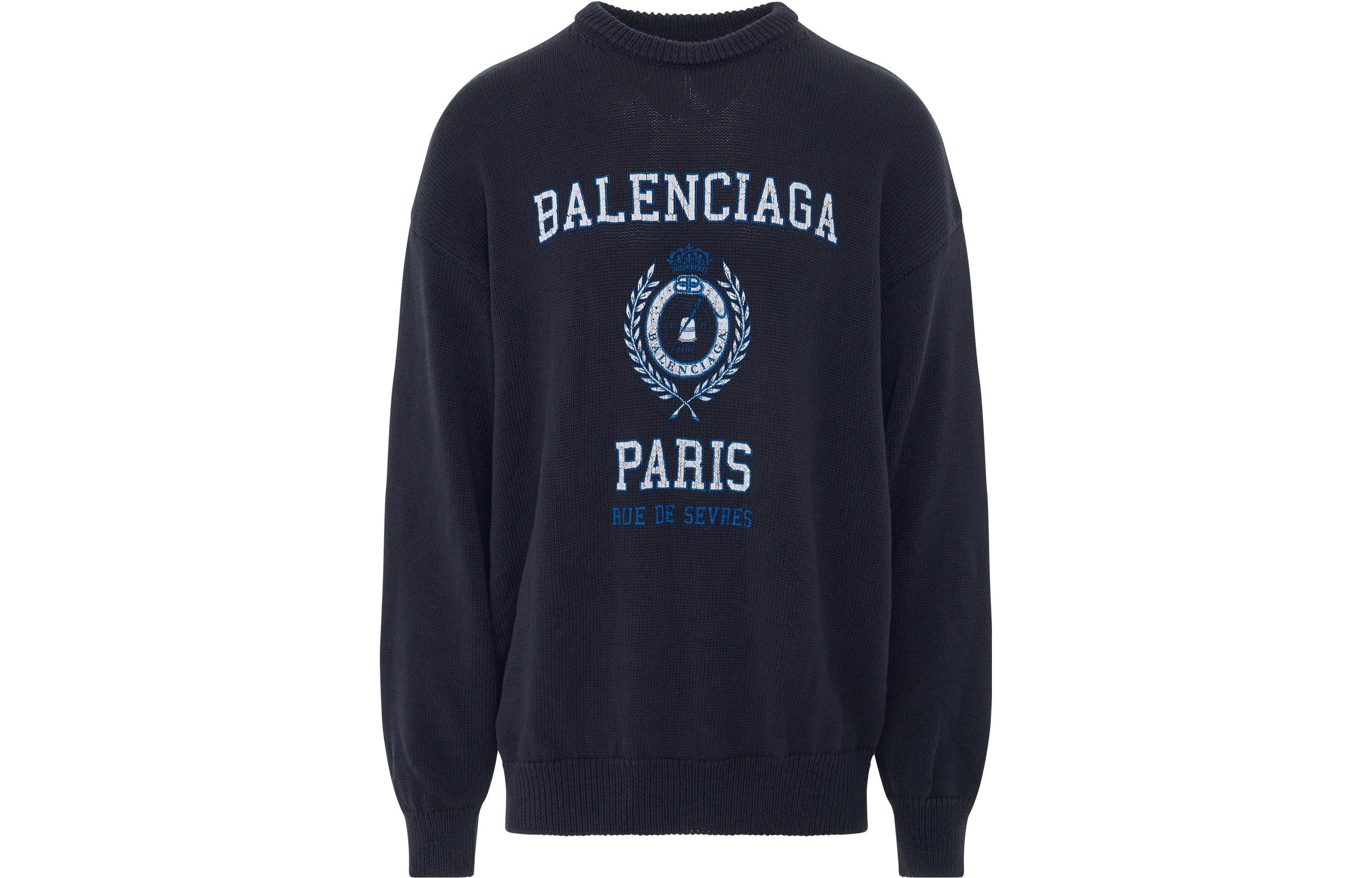Мужской свитер Balenciaga SS22 (синий)