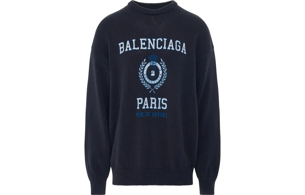 Balenciaga SS22 Sweater Men's Blue