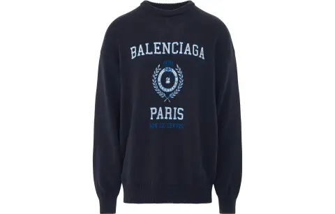 Balenciaga SS22 Sweater Men's Blue