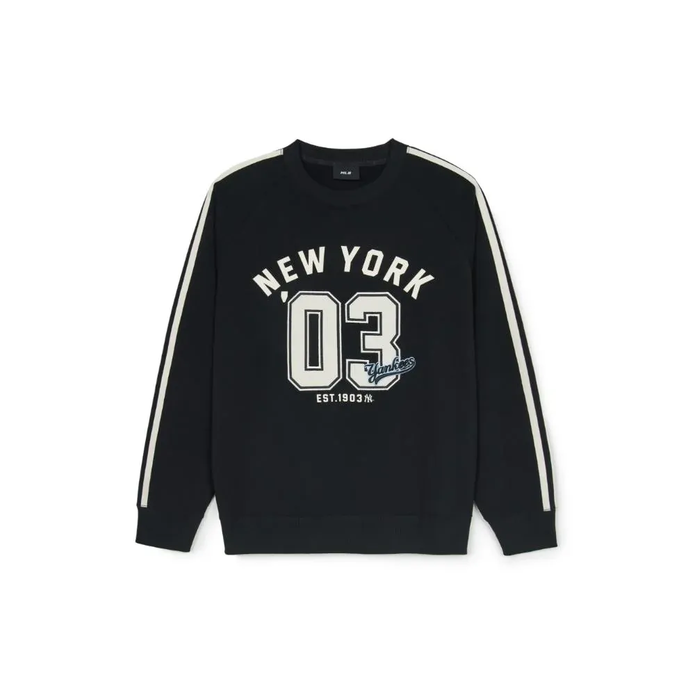 MLB New York Yankees Varsity Sportive Sweatshirt Unisex Black